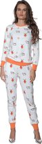 Happy Pyjama's Dames maat: 'XXL' (XS-XXL) - Super leuke dames pyjama van katoen in een mooi Hollands thema. Comfortabele pyjamaset voor dames!