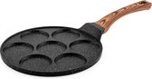 Westinghouse Pancake Pannenkoekenpan Inductie - 26cm Crêpe Maker - Zwart Marmer Speciale Editie - PFOA Vrij