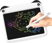 LCD Tekentablet kinderen - 19 x 22cm - Tekenbord kinderen - 8.5mm dik - Alternatief magnetisch tekenbord - Wit