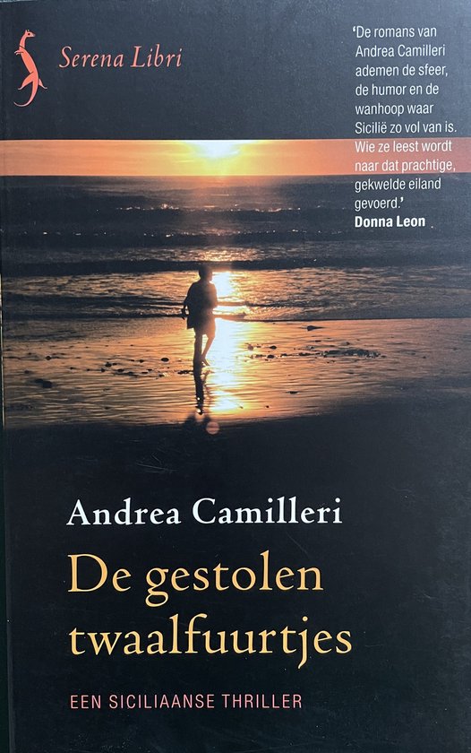 Cover van het boek 'De gestolen twaaluurtjes' van Andrea Camilleri