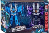 Transformers Generations War for Cybertron Earthrise Voyager Skywarp and Thundercracker 17 cm