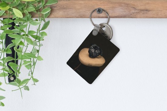 Porte-clés - Chien - Peinture - Maîtres anciens - Distribution de cadeaux - Plastique