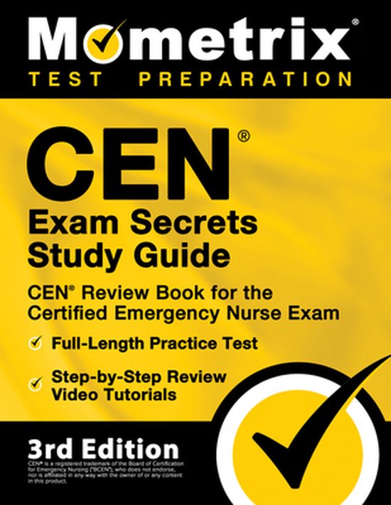 CEN Exam Secrets Study Guide - CEN Review Book for the Certi ... - cover