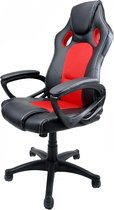 ZAZA Home Gaming Chair Bureaustoel - Rood - Kunstleer