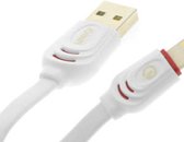 UNIQ Accessory Apple Lightning Kabel Fast charging - data transfer - Wit -
