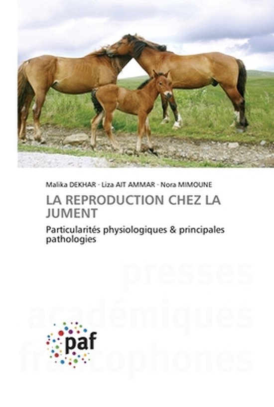 La Reproduction Chez La Jument - cover