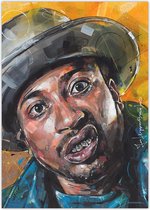 Ol’ Dirty Bastard - Wu-Tang - Canvas - 50 x 70 cm