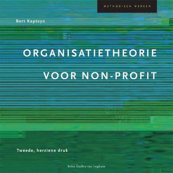 Cover van het boek 'Organisatietheorie voor non-profit / druk 2' van Bert Kapteyn