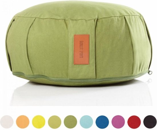 Gorilla Sports Yoga Bolster Groen