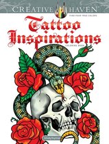 Creative Haven- Creative Haven Tattoo Inspirations Coloring Book