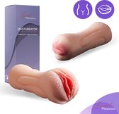 Essential Pleasure Pocket Pussy - Masturbator - Sex Toys voor Mannen - 2 in 1