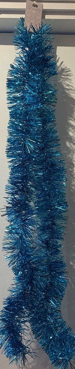Totally Christmas | Kerstslinger | Kerts Guirlande | 200 cm | Blauw
