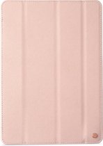 ipad Air 4 Tri-Fold - Air 4 book case (2020) - Tri-Fold case 2020 - hoes ipad Air 4 - iPad Air 4 (10.9) case Tri-Fold -  Licht Roze