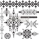 ReDesign with Prima - decor stamps - tribal prints