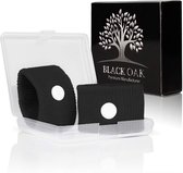 Black Oak [2 stuks] Acupressuur Armband - hoge kwaliteit acupressuur armbanden tegen misselijkheid - natuurlijk alternatief tijdens zwangerschap | herbruikbaar