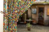 Sukria - Vliegengordijn glaskralen multi color - 200 x 90 cm