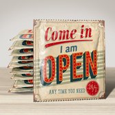 Condoom - come in we're open - 2 stuks - per stuk verpakt