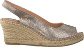 Fred de la Bretoniere Dames Espadrilles 153010161 - Taupe - Maat 40