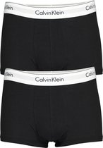 Calvin Klein Modern Cotton trunk (2-pack) - heren boxers normale lengte - zwart -  Maat: M