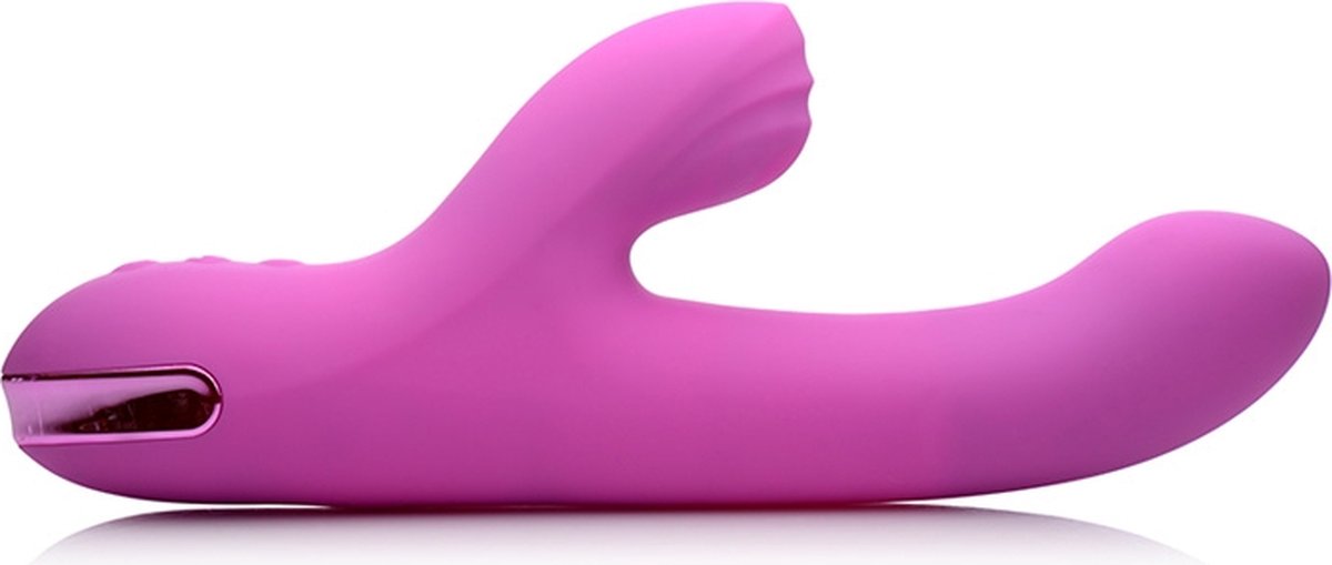 Goedkoopste XR Brands - Silicone Pulsating and Vibrating Rabbit