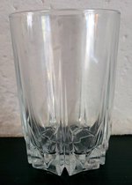 6 x stevig waterglas , 250 ml