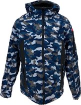 Nordberg OLE Winterjas - Heren - Blauw camouflage - Maat L