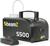 Lichtgewicht Rookmachine met Afstandsbediening - BeamZ S500 - 500 W - Snel Opgewarmd - 400 ml Vloeistoftank