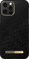 Ideal of Sweden Fashion Case Atelier iPhone 12/12 Pro Embossed Black
