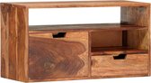 Tv meubel 80x30x42 cm massief sheeshamhout