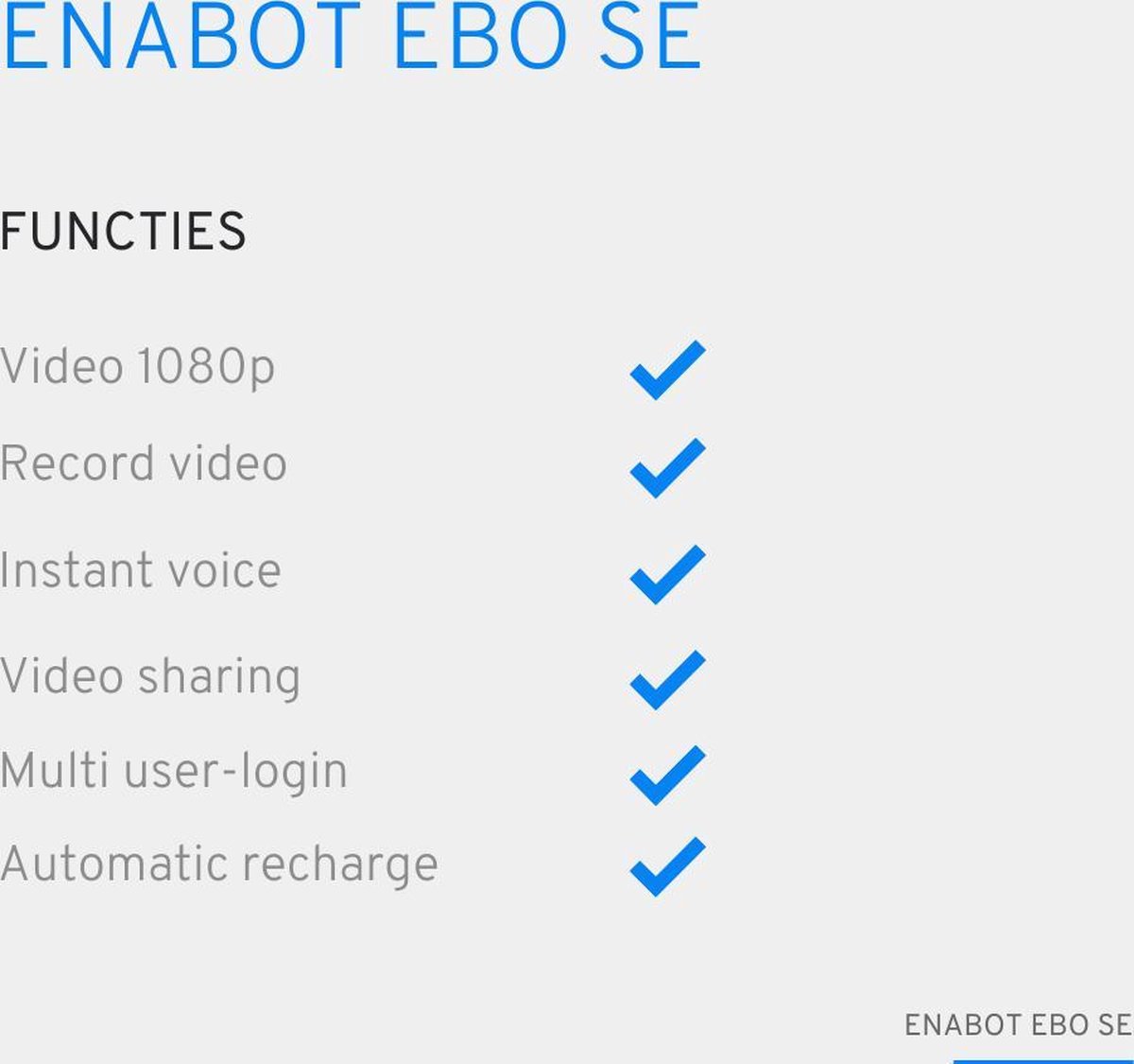 ElectronicWorks EBO Baby Monitor Wi-Fi met Nachtzicht 1080p - afbeelding 3