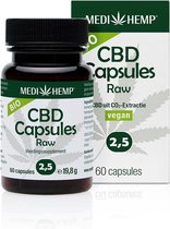 Medihemp CBD Capsules - 2,5% - 60 caps