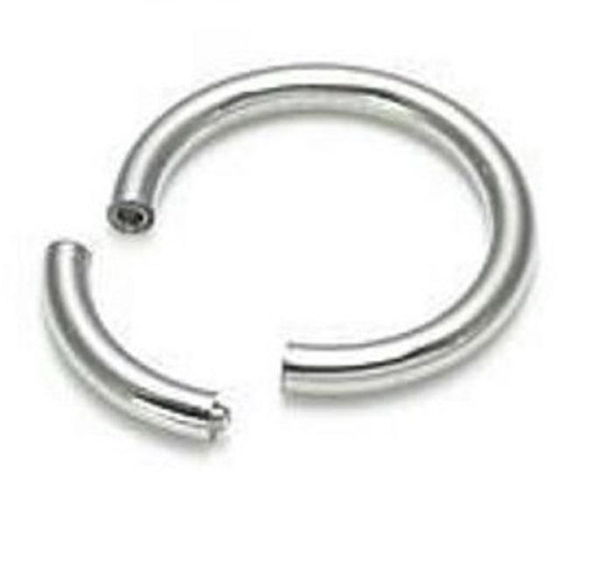 Titanium 12 mm Segment ring 2,0. RH-Jewelry
