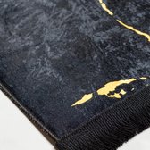 Vloerkleed Skai - 0500 - zwart/goud - 80x150