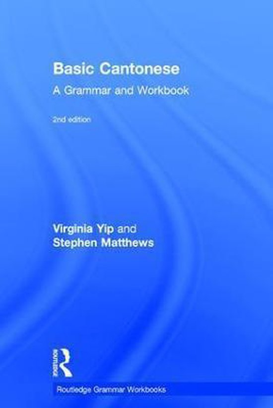 Routledge Grammar Workbooks- Basic Cantonese - cover