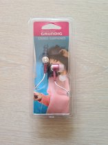 Grundig - Stereo Earphones - In Ear - Oordopjes - 1,2M Kabel - Kleur Roze
