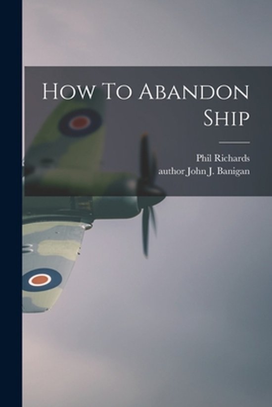 How To Abandon Ship - cover