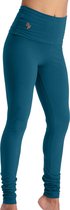 Urban Goddess Shaktified Yoga Legging  Sportlegging - Maat M  - Vrouwen - petrol blauw
