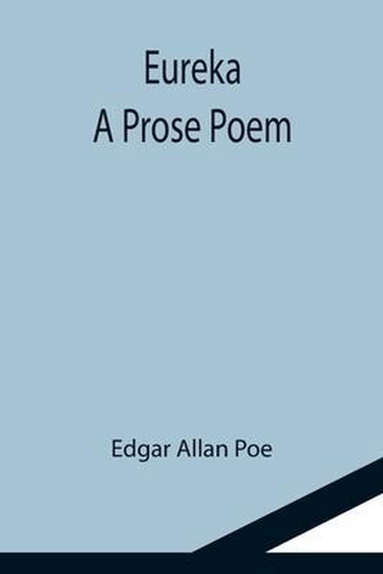 Eureka, Edgar Allan Poe 9789355114273 Boeken