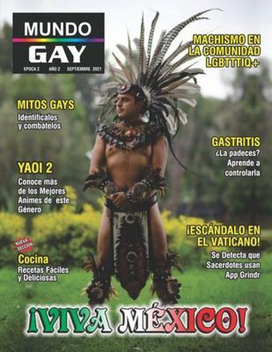 Revista Mundo Gay Septiembre 2021 - cover