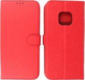 Nokia XR20 Hoesje - Book Case Telefoonhoesje - Kaarthouder Portemonnee Hoesje - Wallet Case - Rood