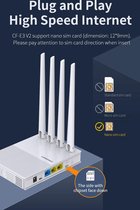 Viatel Mifi 4G Router - Wifi Router - Internet Op Iedere Locatie - Voor 10 Apparaten - Draadloos - Oplaadbaar - Compact Formaat - Inclusief Microfiber Telefoondoek