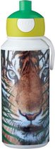 drinkfles Animal Planet Tiger junior 400 ml ABS