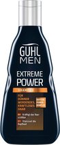 4x - Guhl Shampoo - Men Extreme Power Dunner Wordend Haar - 250 ml - Voordeelverpakking