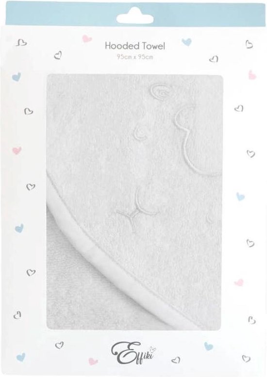 Serviette Bebe Effiki Premium Avec Capuche Cape De Bain Bebe Poncho De Bain Bol Com