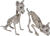 JML Commerce Halloween Katten Skelet - Halloween Decoratie - Decoratie