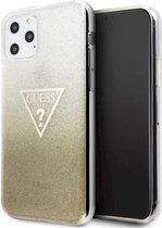 GUESS backcover iphone 11 goud glitter