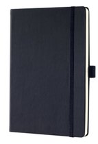 Sigel notitieboek Conceptum Pure A5 zwart hardcover 194 pagina's 80 grams gelinieerd