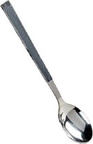 Arte Regal Theelepel 16 Cm Rvs/hout Grijs/zilver