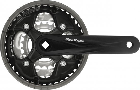 Foto: Sunrace crankstel fcm500 24 34 42t 170 mm