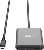 EMTEC T610C USB C KAARTLEZER (SD, CF, microSD) - UHS Class 1 - USB-C 3.1 Gen 1